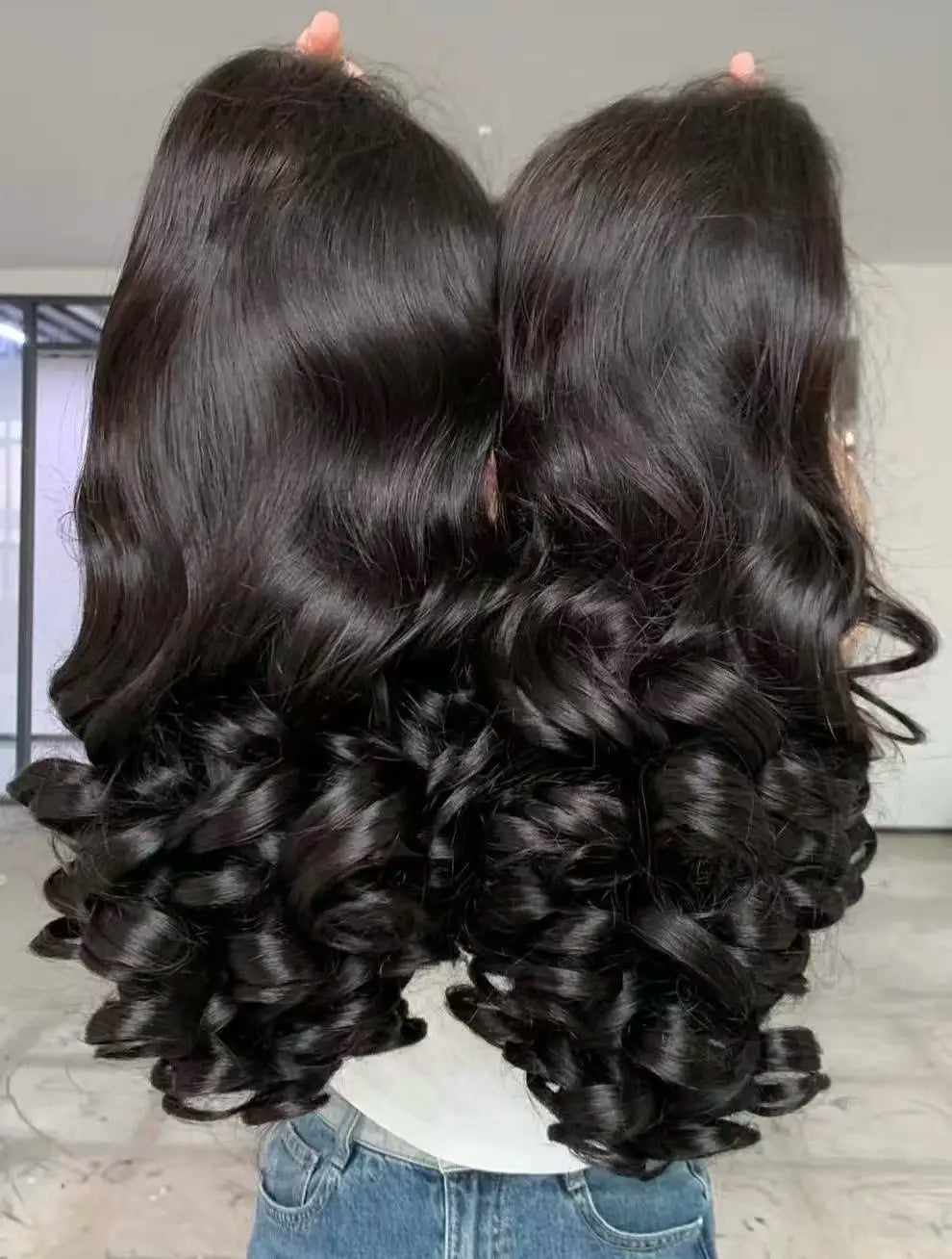 Bouncy Italy Curly Pre Plucked Raw 13X6 HD Lace Frontal Wig Human Burmese Indian Curl Wholesale Straight Glueless Closure Wig