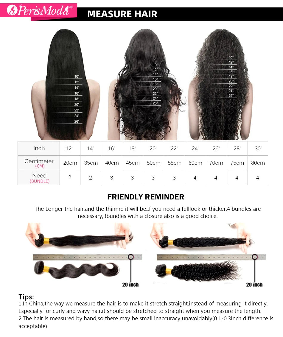 15A PerisModa Raw Hair Bundles Body Wave Bundles 100% Human Hair Brazilian Weaving 1/3/4 Natural Bundles Human Hair Extensions