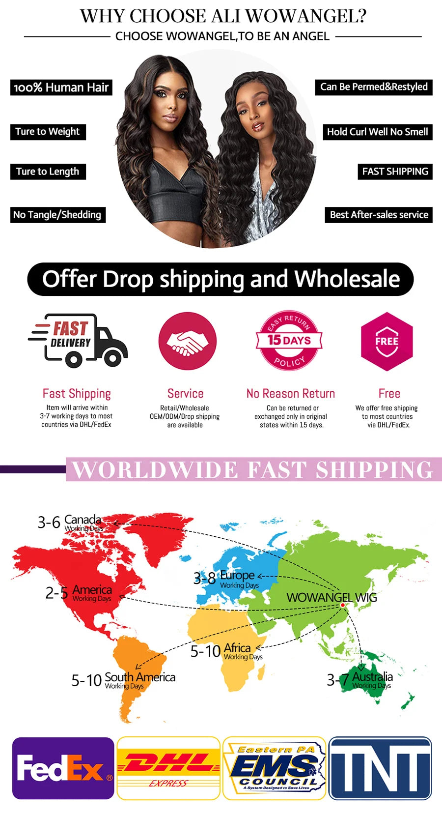 Deep Wave Crochet Human Hair For Braiding Curly Invisible Knot Pre Separated Knotless Crochet Human Hair Extensions With String